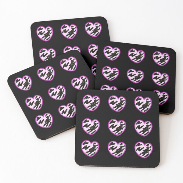 Item preview, Hand drawn night sky star hearts sticker pack designed and sold by BritishDelights.