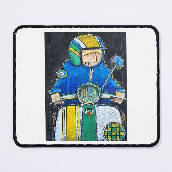 Item preview, Classic Scooter | Retro Scooter Riders | Scooterist, Retro Mod Inspired Art designed and sold by GWARTGB.
