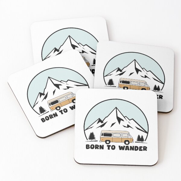 Item preview, Born to wander  designed and sold by The Curious Cow.