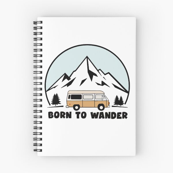 Item preview, Born to wander  designed and sold by The Curious Cow.