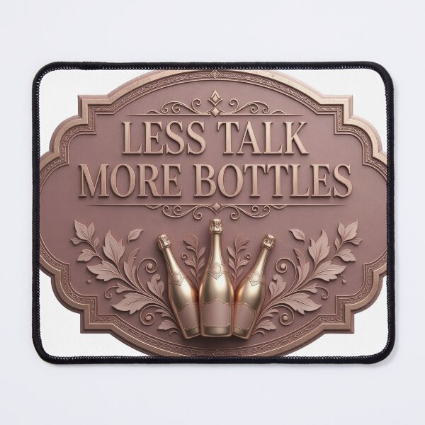 Item preview, Iconic LESS TALK MORE BOTTLES designed and sold by dazzlemakers.