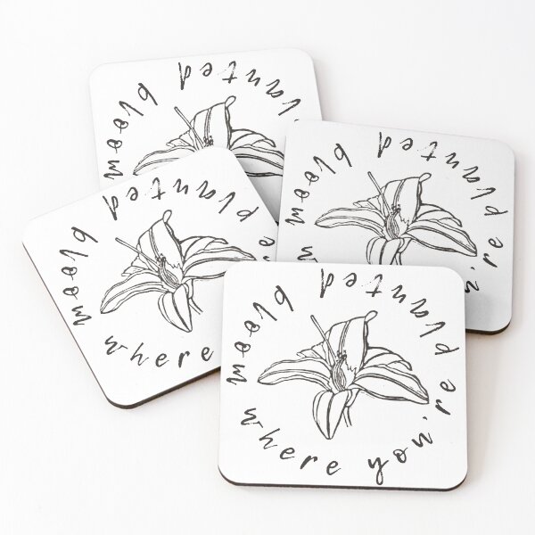 Item preview, Bloom Where You're Planted designed and sold by DaylilyHome.