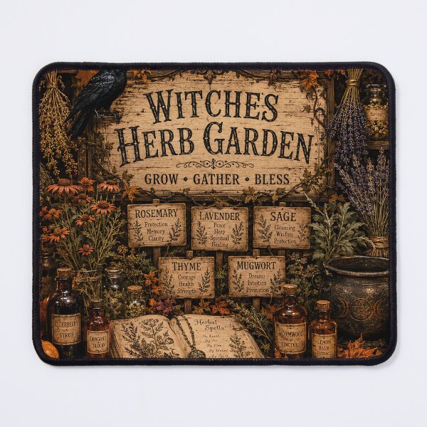 Item preview, Vintage Witches Herb Garden Apothecary Botanical Gothic designed and sold by madtoyman.
