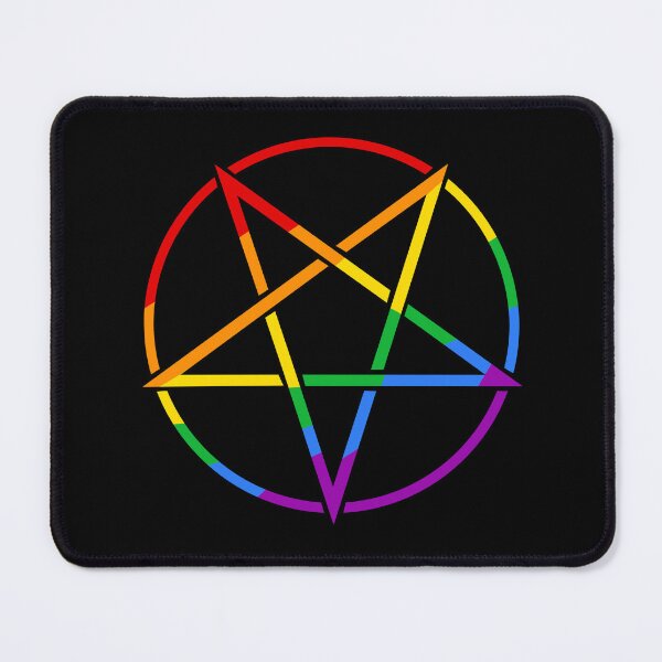 Item preview, Rainbow Pentagram designed and sold by khalico.