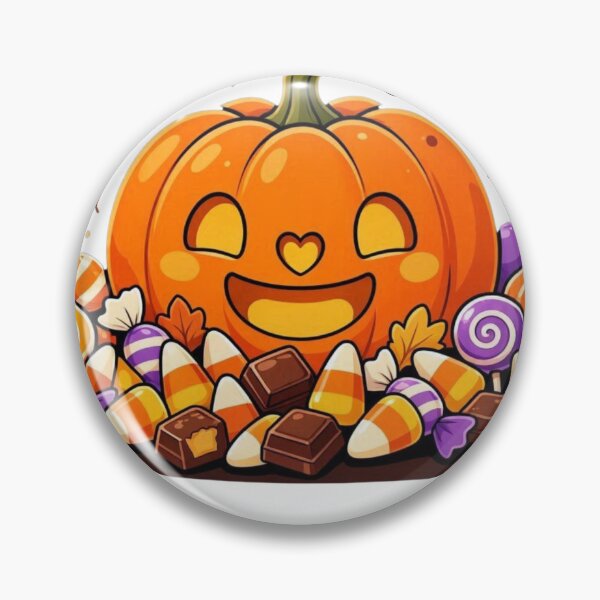 Item preview, Powered by Candy Cute Jack O Lantern Halloween Pumpkin T-Shirt designed and sold by WordWearTees.