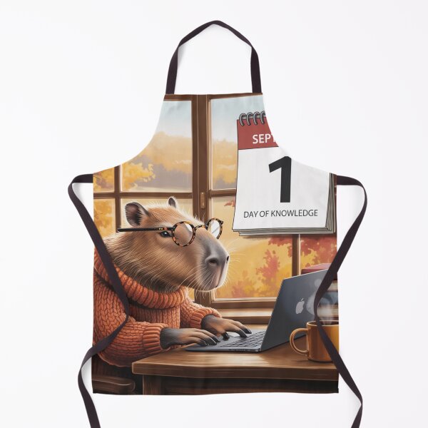 Item preview, Capybara getting ready for school. designed and sold by elegantpaterns.