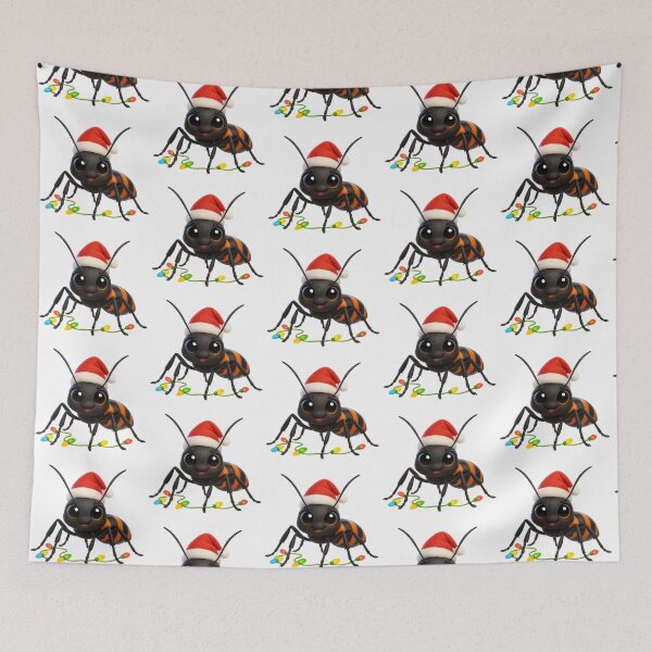 Item preview, Christmas Spider Wasp designed and sold by Sillytoe.