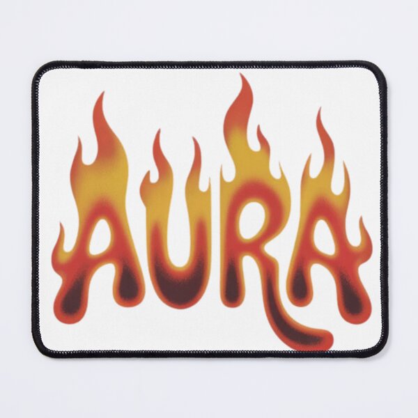 Item preview, Aura Flame Typography designed and sold by MIAMwits.