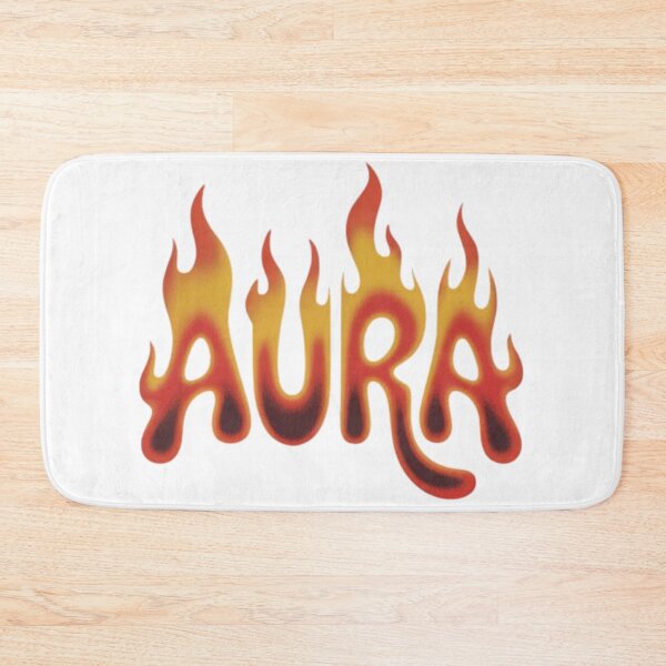 Item preview, Aura Flame Typography designed and sold by MIAMwits.