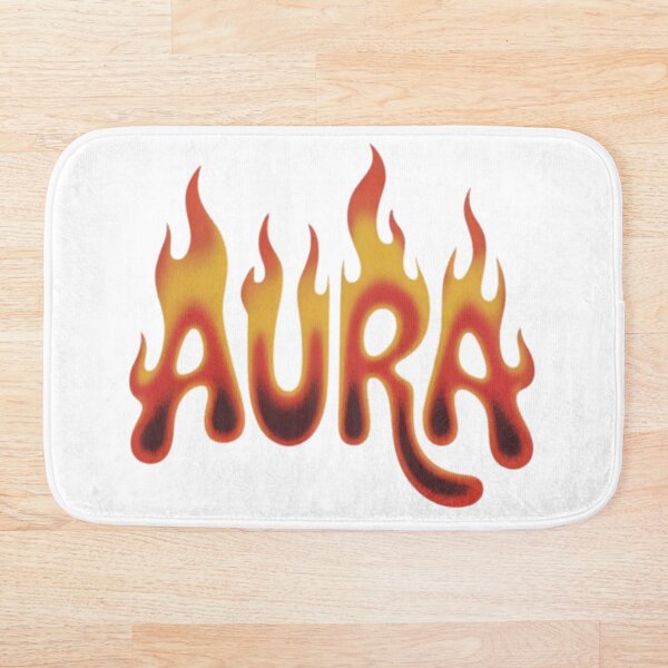 Item preview, Aura Flame Typography designed and sold by MIAMwits.