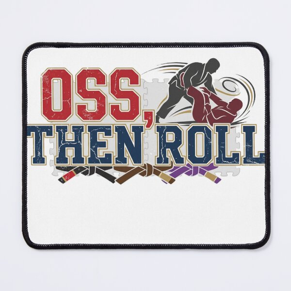 Item preview, Oss Then Roll BJJ designed and sold by Martial-Art-23.