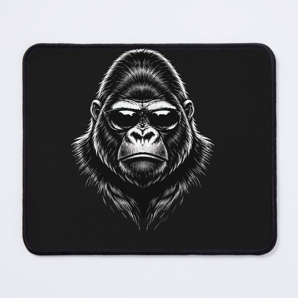 Item preview, Funny Gorilla With Attitude Wearing Glasses designed and sold by erozzz.