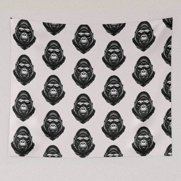 Item preview, Funny Gorilla  With  Attitude Wearing Glasses designed and sold by erozzz.