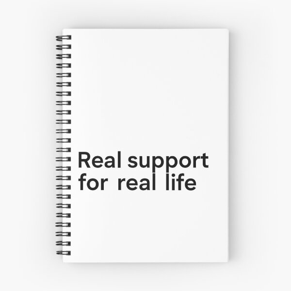 Item preview, Real Support for Real Life designed and sold by Halbeskilo.