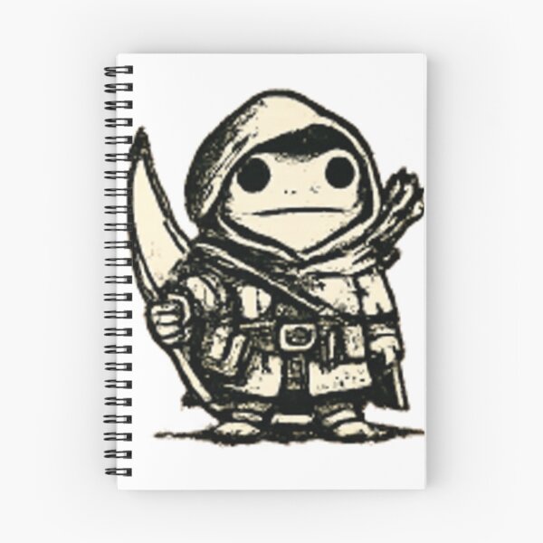 Item preview, Medieval Frog Archer | Fantasy Frog Woodcut Illustration designed and sold by XXeRoXX.