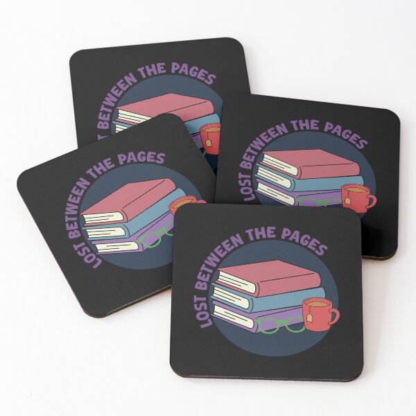 Item preview, Lost Between the Pages | Cozy Book Lover Reading Design designed and sold by Hallowed Artistry.