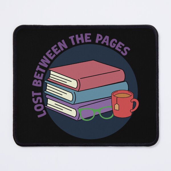 Item preview, Lost Between the Pages | Cozy Book Lover Reading Design designed and sold by Hallowed Artistry.