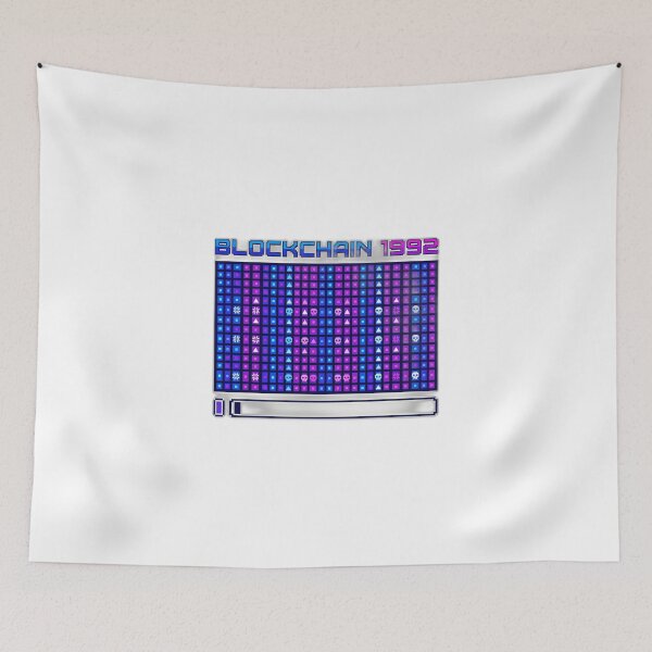 Item preview, Blockchain 1992 Retro Password Save Screen Funny designed and sold by ryanguas.