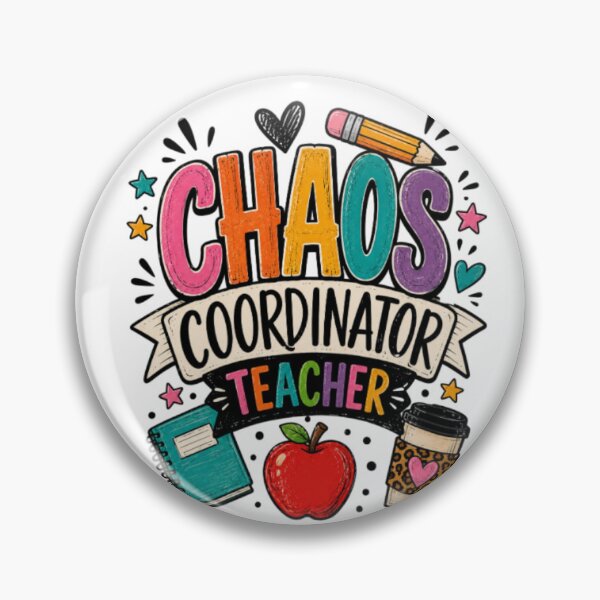 Item preview, Chaos Coordinator Teacher t_Shirt designed and sold by happyshirt27.