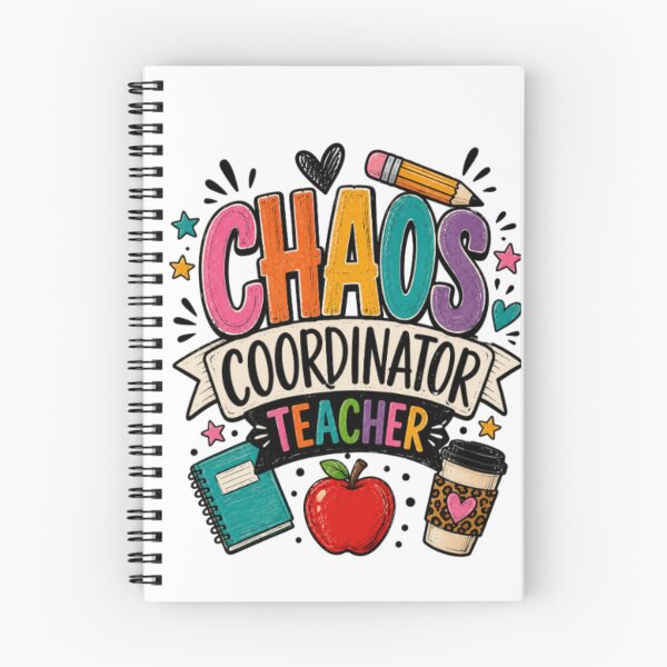 Item preview, Chaos Coordinator Teacher t_Shirt designed and sold by happyshirt27.