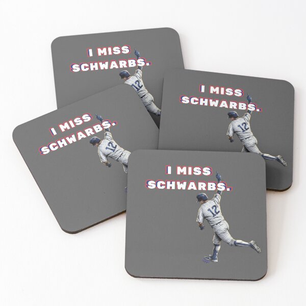 Item preview, Kyle Schwarber - I miss Schwarbs - Chicago Cubs Design designed and sold by Monstera Mosaics & Plant Art.