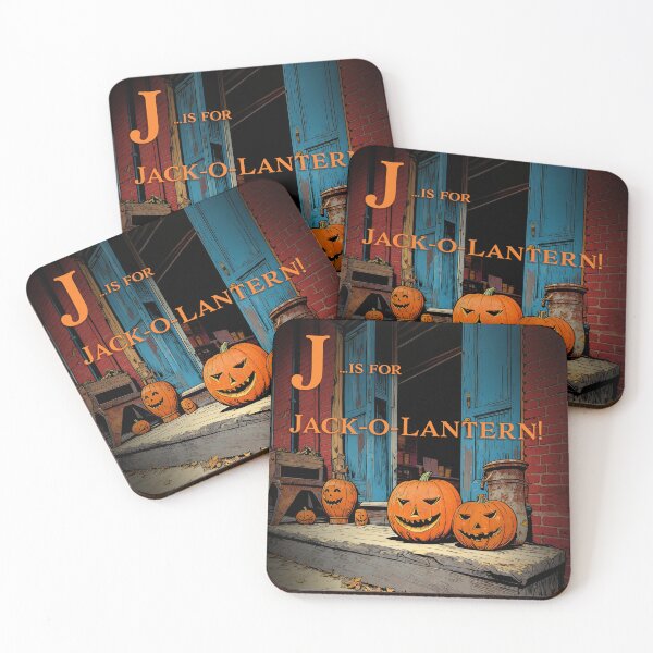 Item preview, J ...is for Jack-o-Lantern! designed and sold by Bernard Santora.