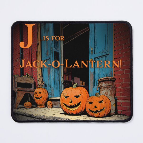 Item preview, J ...is for Jack-o-Lantern! designed and sold by Bernard Santora.