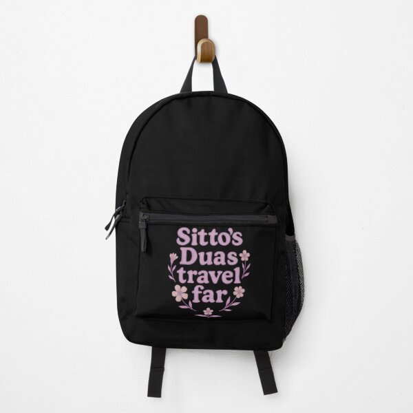 Item preview, Sitto’s Duas Travel Far ( dusty pink ) – Islamic Floral Quote Design designed and sold by D-Islamic.
