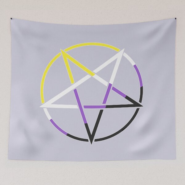 Item preview, Nonbinary Pentagram designed and sold by khalico.