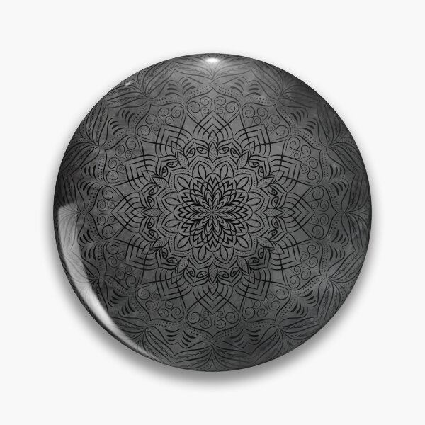 Item preview, Dark Gothic Mandala on a Black Marble designed and sold by GraffiTimi.