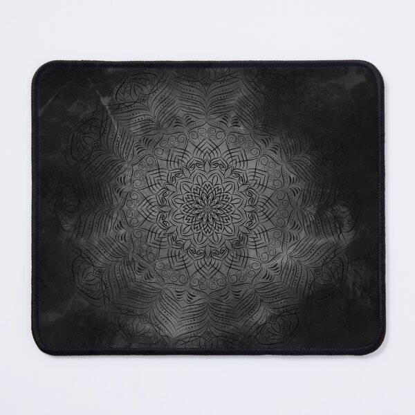 Item preview, Dark Gothic Mandala on a Black Marble designed and sold by GraffiTimi.