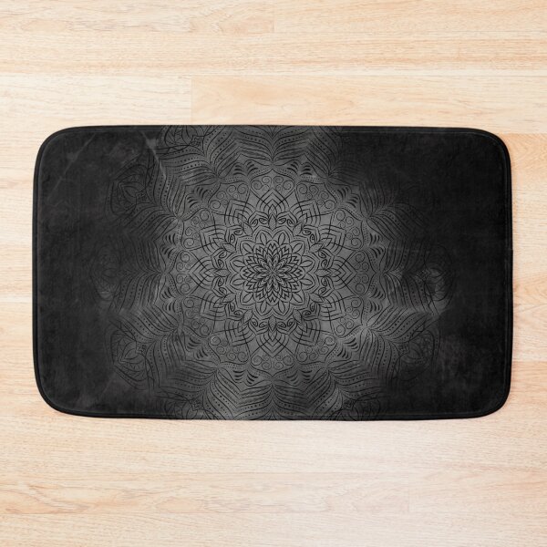 Item preview, Dark Gothic Mandala on a Black Marble designed and sold by GraffiTimi.