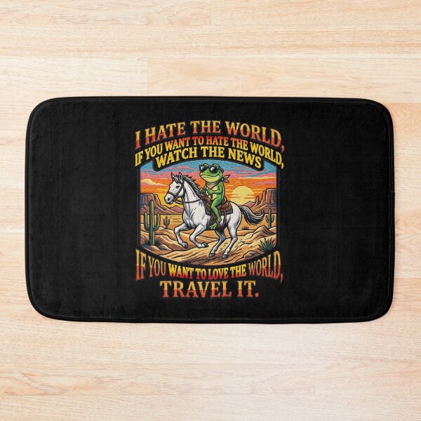 Item preview, Cowboy Frog Traveler designed and sold by TeeARTHY.