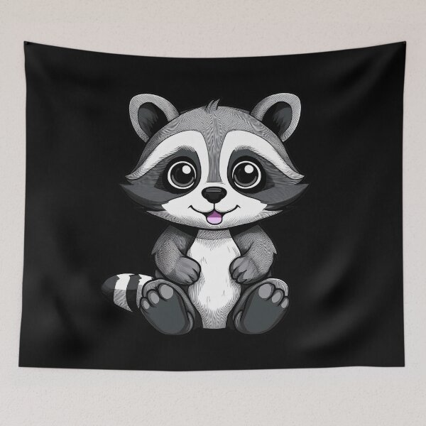 Item preview, Raccoon State of Mind designed and sold by RockitBaby.
