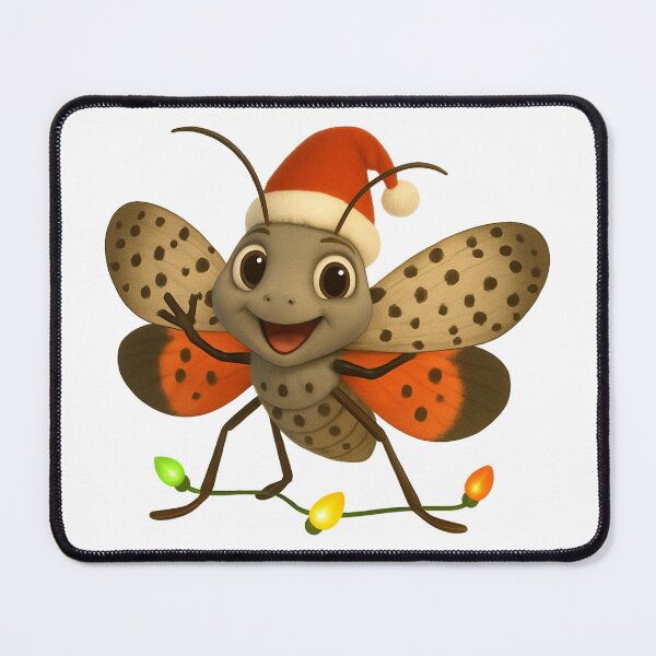 Item preview, Christmas Spotted Lanternfly designed and sold by Sillytoe.
