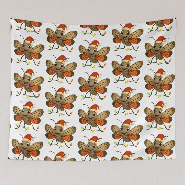 Item preview, Christmas Spotted Lanternfly designed and sold by Sillytoe.