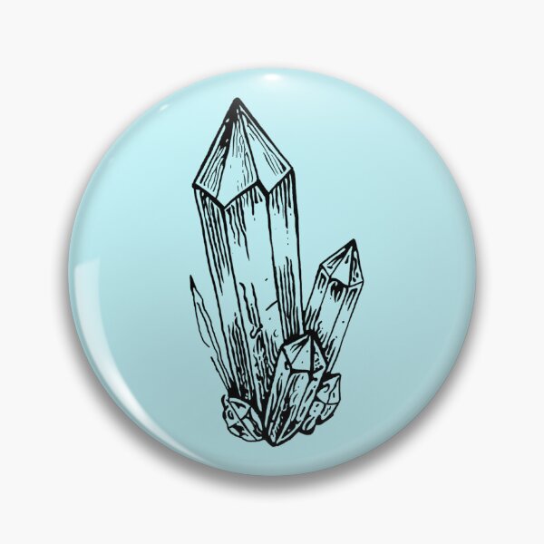 Item preview, Mystic Quartz Crystal Clauster | Minimal Black and White Illustration  designed and sold by Marianarcezar.