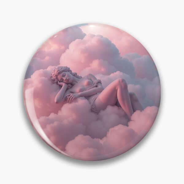 Item preview, Sleeping Goddess in Pink Clouds designed and sold by NF Designs Studio DTF.