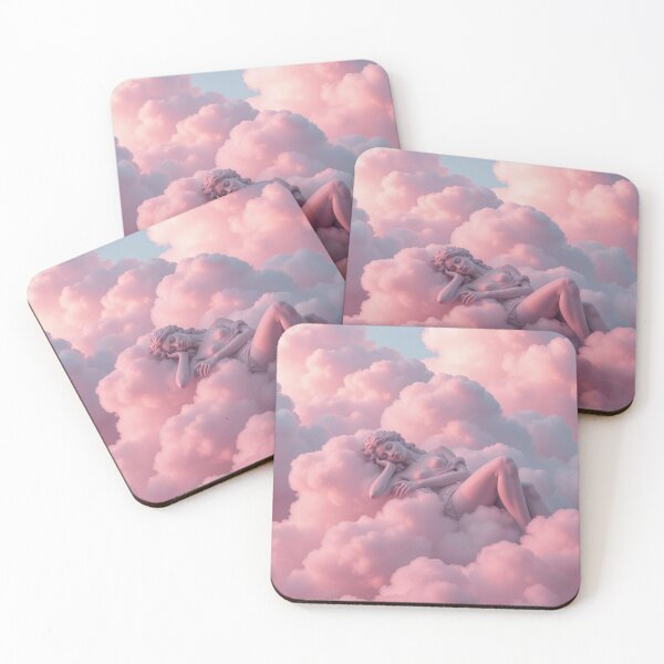 Item preview, Sleeping Goddess in Pink Clouds designed and sold by NF Designs Studio DTF.