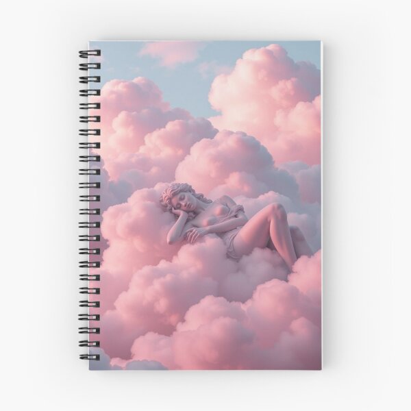 Item preview, Sleeping Goddess in Pink Clouds designed and sold by NF Designs Studio DTF.