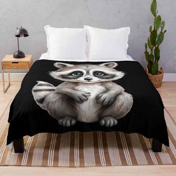 Item preview, Wild and Curious Raccoon designed and sold by RockitBaby.