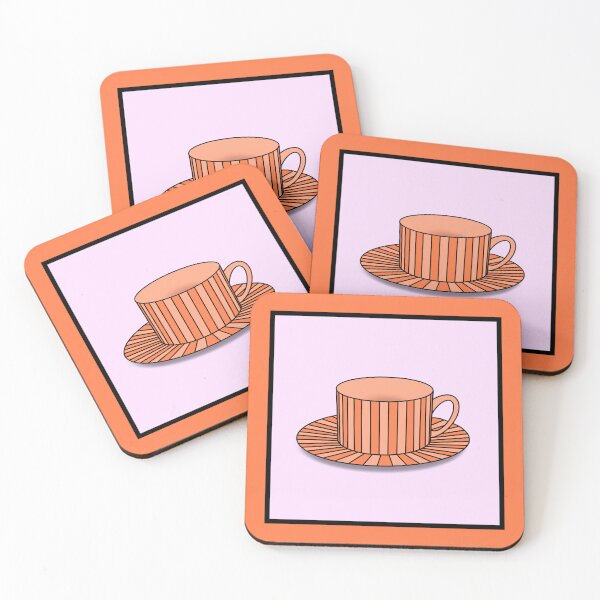Item preview, Perfect cup of tea - Orange Backdrop designed and sold by rodwelldesigns.