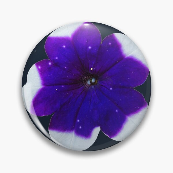 Item preview, Isolated Starry Purple and White Petunia Flower Graphic designed and sold by BalkanBloom.