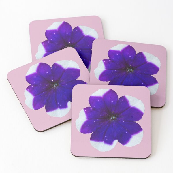 Item preview, Isolated Starry Purple and White Petunia Flower Graphic designed and sold by BalkanBloom.