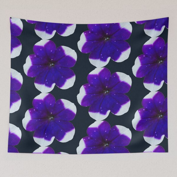 Item preview, Isolated Starry Purple and White Petunia Flower Graphic designed and sold by BalkanBloom.