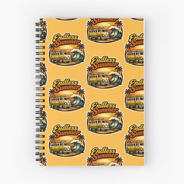 Item preview, Endless Summer - Retro Surf Van designed and sold by Navarro-Vintage.