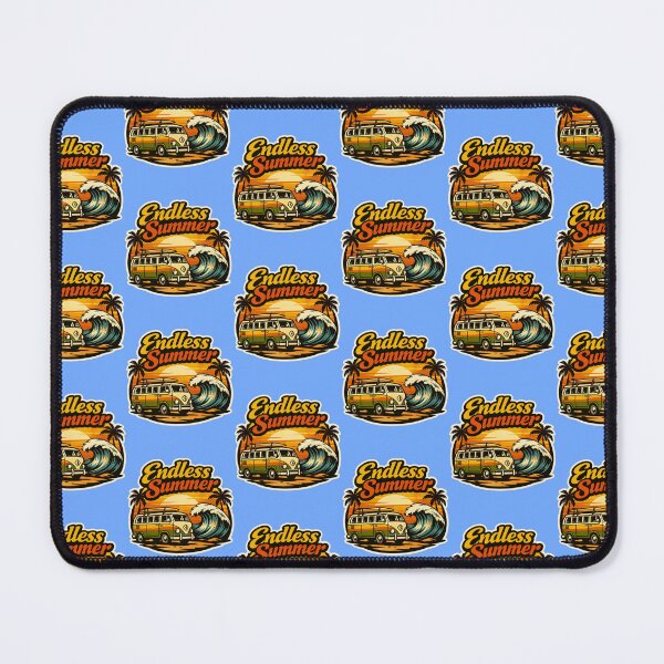 Item preview, Endless Summer - Retro Surf Van designed and sold by Navarro-Vintage.