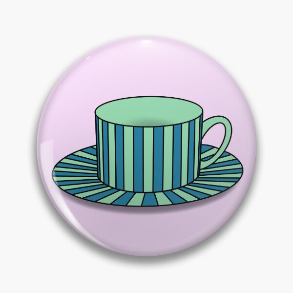 Item preview, Perfect cup of tea - Teal Backdrop designed and sold by rodwelldesigns.