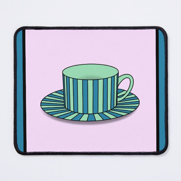 Item preview, Perfect cup of tea - Teal Backdrop designed and sold by rodwelldesigns.
