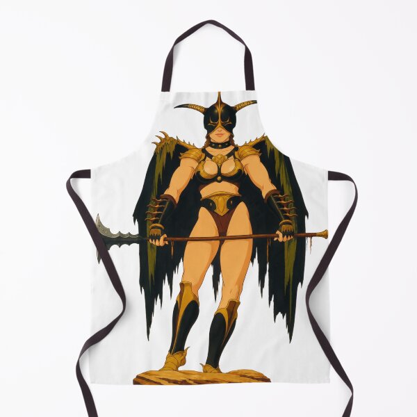Item preview, Dark Valkyrie Warrior | Gothic Fantasy Guardian | Classic Western Animation Style designed and sold by Hollow Moon Studios..